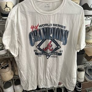 2021 Atlanta Braves World Champions Tee